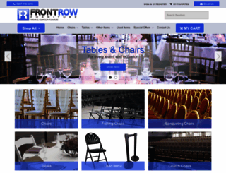frontrowfurniture.co.uk screenshot