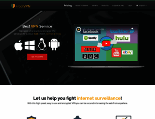 frootvpn.com screenshot
