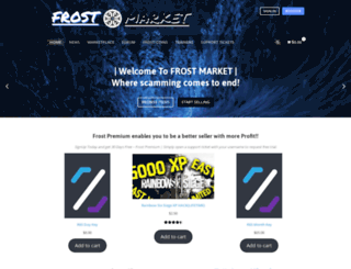 frost-market.com screenshot