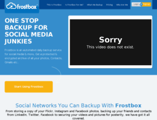 frostbox.com screenshot