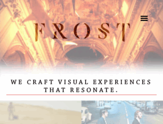 frostmotion.com screenshot