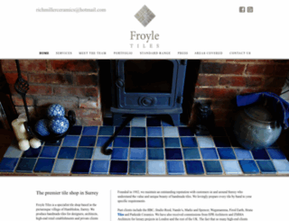 froyletiles.co.uk screenshot