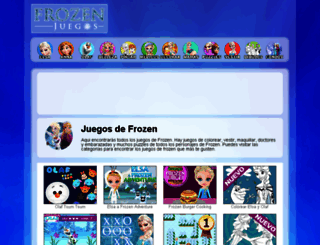 frozen-juegos.com screenshot