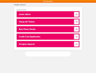frozen-roms.in screenshot