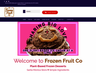 frozenfruitco.com screenshot