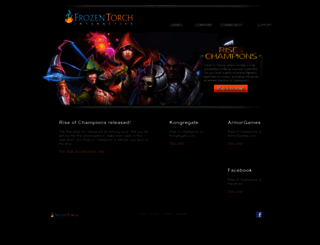 frozentorch.com screenshot