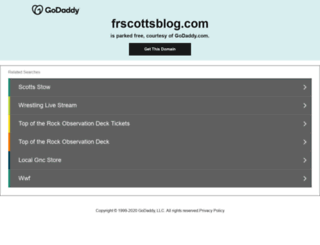 frscottsblog.com screenshot