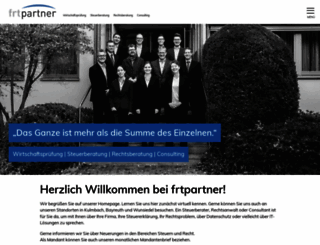 frtpartner.de screenshot