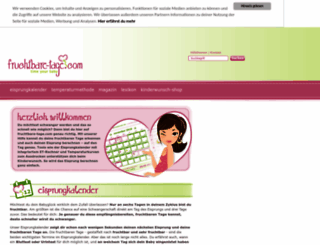 fruchtbare-tage.com screenshot