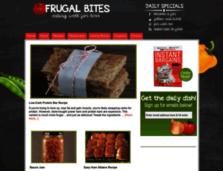 frugalbites.com screenshot