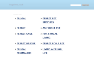 frugalferret.co.uk screenshot