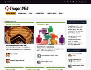 frugalsos.com screenshot