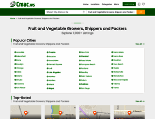 fruit-and-vegetable-growers.cmac.ws screenshot