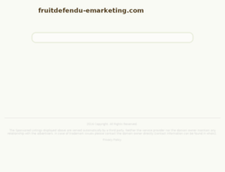 fruitdefendu-emarketing.com screenshot