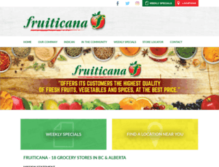fruiticana.com screenshot