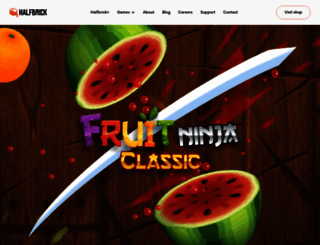 fruitninja.com screenshot