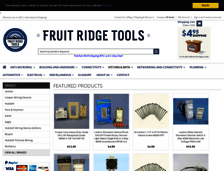 fruitridgetools.com screenshot