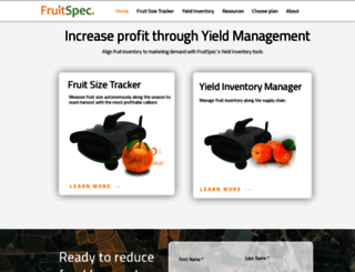 fruitspec.com screenshot