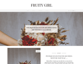fruity-girl.fr screenshot