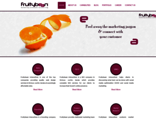 fruitybean.com screenshot