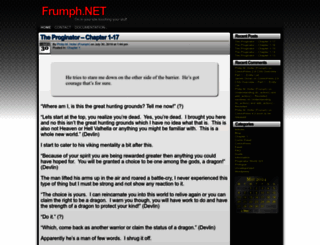 frumph.net screenshot