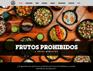 frutosprohibidos.com screenshot