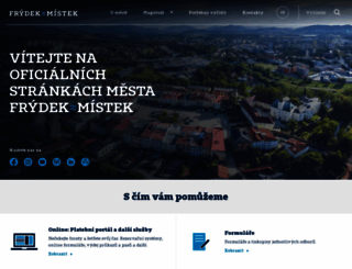 frydek-mistek.cz screenshot