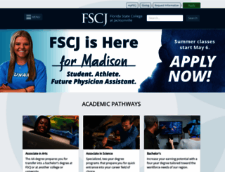 fscj.edu screenshot