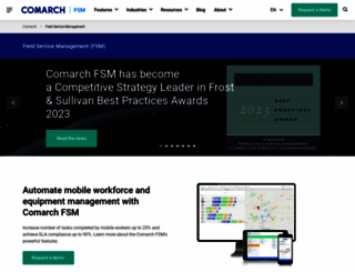 fsm.comarch.com screenshot