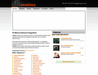 fsmakina.com screenshot