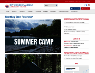 fsrcamp.org screenshot