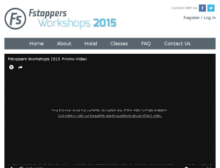 fstoppersworkshops.com screenshot