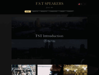 fstspeakers.com screenshot