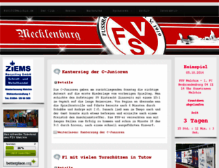 fsv-malchin.de screenshot