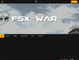 fsxwar.com screenshot