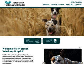 ftbranchveterinaryhospital.com screenshot