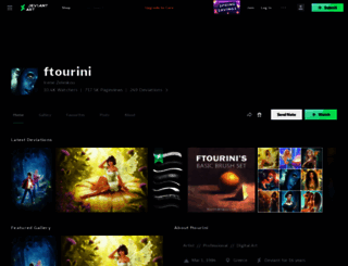ftourini.deviantart.com screenshot