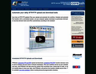 ftpgetter.com screenshot