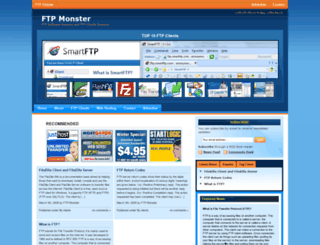 ftpmonster.com screenshot