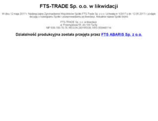 fts-trade.com.pl screenshot