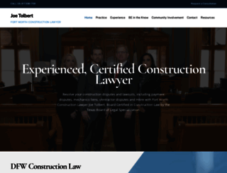 ftworthconstruction.lawyer screenshot