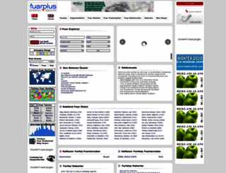 fuarplus.com screenshot
