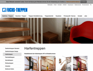 fuchs-treppen.com screenshot