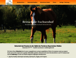 fuchsenhof.de screenshot