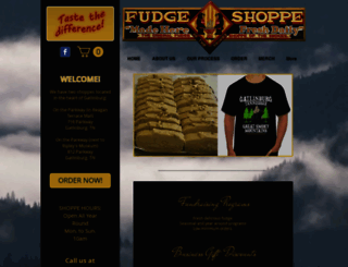 fudgeshoppeofthesmokies.com screenshot