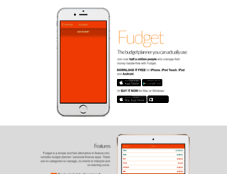 fudget.com screenshot