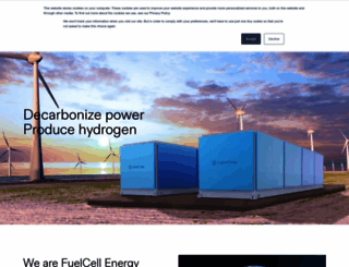 fuelcellenergy.com screenshot