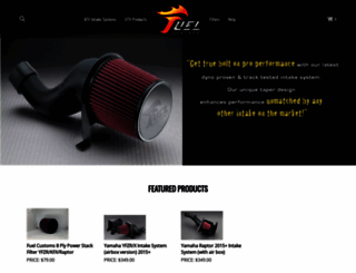 fuelcustoms.com screenshot