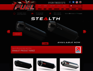 fuelexhausts.com screenshot