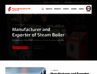 fuelpacboilers.com screenshot